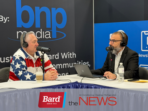 Podcast at the AHR Expo about the Bard Flex Series