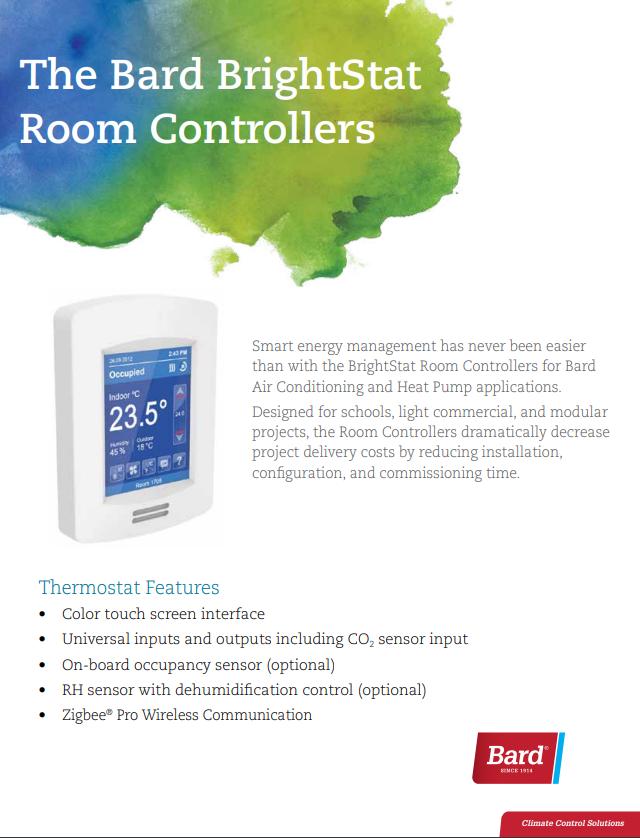 The Bard BrightStat room  controllers