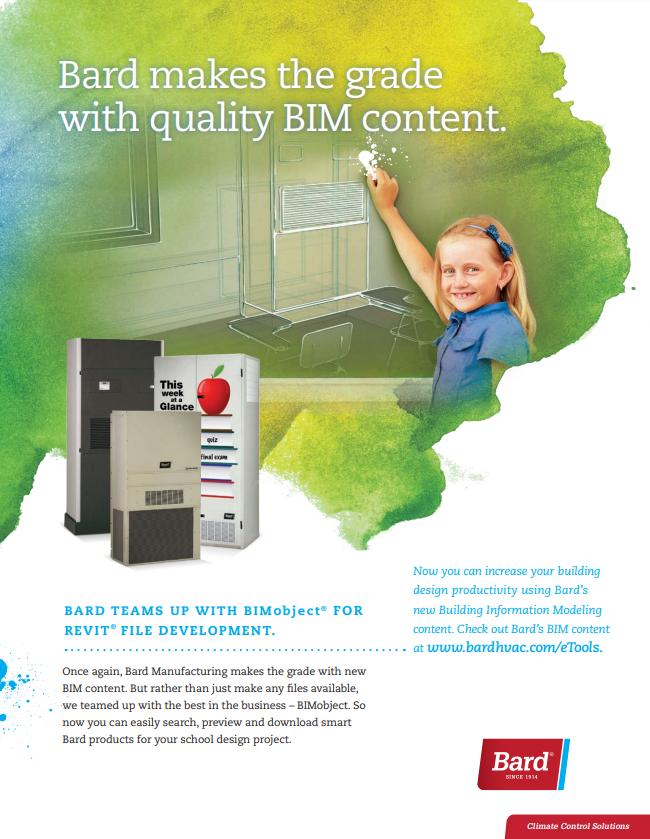Bard makes the grade with quality BIM content