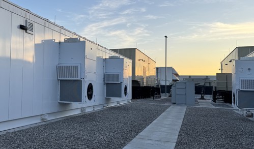 Data center gray space with Bard MEGA-TEC wall-mounts